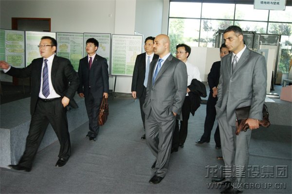 沙特奥斯曼集团副主席阿仆杜拉参访集团公司_优惠活动办理大厅有限公司-衡宇修建工程总承包|全装修品牌向导者|国家住宅工业化基地