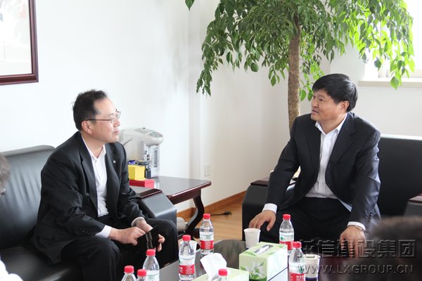 日本鹿岛建设高管到集团旅行会见_优惠活动办理大厅有限公司-衡宇修建工程总承包|全装修品牌向导者|国家住宅工业化基地